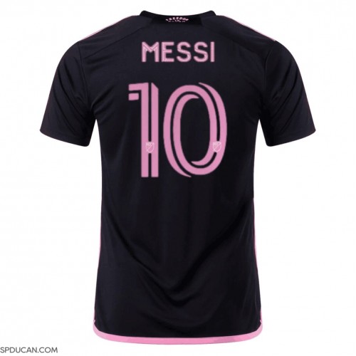 Muški Nogometni Dres Inter Miami Lionel Messi #10 Gostujuci 2023-24 Kratak Rukav